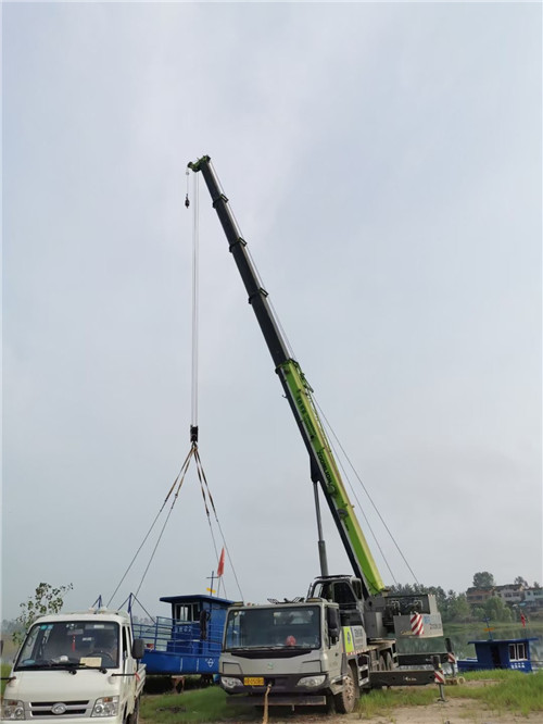 葫芦岛市桥梁建设吊装案例